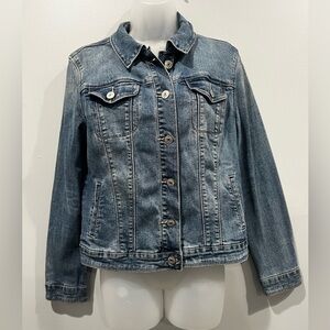 VINTAGE AMERICA blues  women’s Denim blue jean Jacket/size S